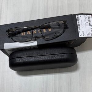 Oakley Dark Gray Eyeglasses ox3227 fuller  with Black Case